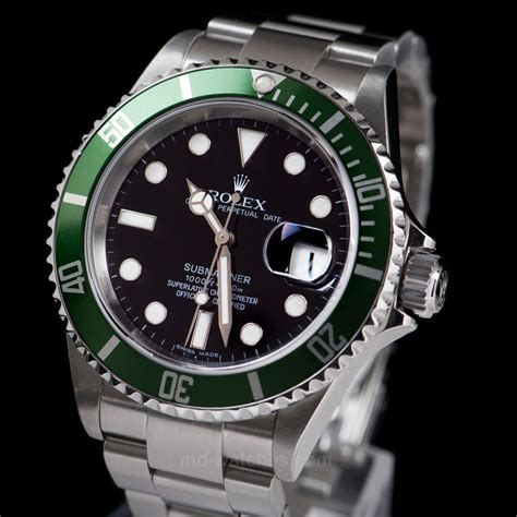 black and green bezel rolex|Rolex submariner green bezel price.